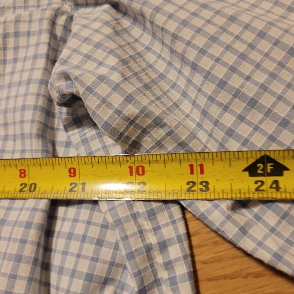 Vtg Womens Floral Embroidered Checkered Gingham Button Down Shirt Sz 20 - Picture 6 of 8